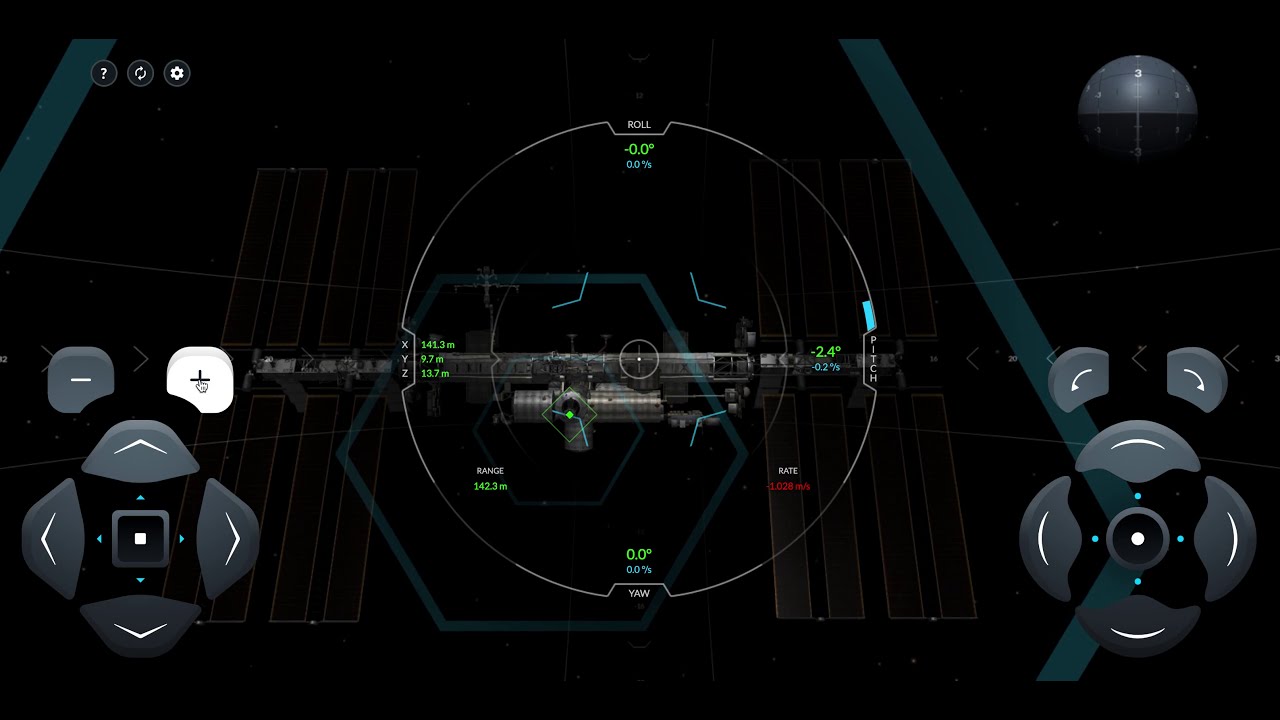 Fast Docking With ISS in SpaceX's Dragon Docking Simulator - YouTube