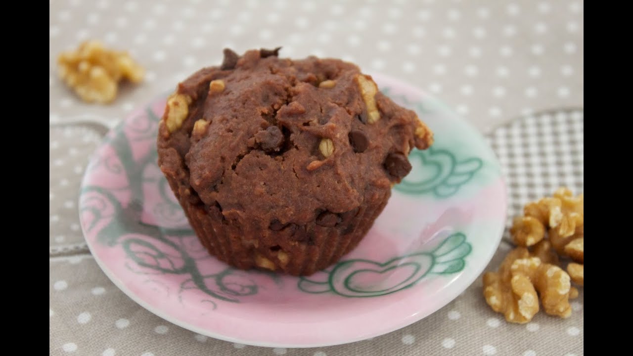 Rezept: Schoko Muffins mit Walnüssen Muffins mit 2x Schokolade ...