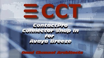 CCT Connector Snap IN for Avaya Breeze & Oceana