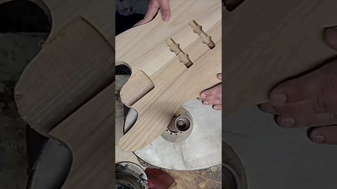 How a handmade bass is built - Timelapse - Biarnel Prassi