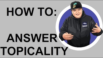 Answering Topicality - How to Answer Topicality - Scott Brown