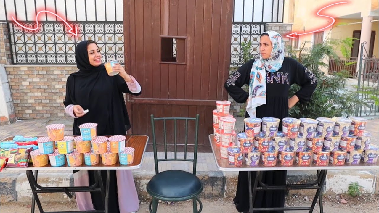 بنت صغيرة تغير من بائعة العدس - شوف حصل اية !!