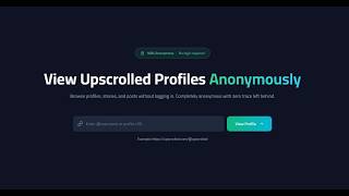 UpScrolledPlus – The Best UpScrolled Profile Viewer & Media Downloader screenshot 4