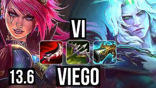 VI vs VIEGO (JNG) | 3.5M mastery, 400+ games, Dominating | KR Diamond | 13.6
