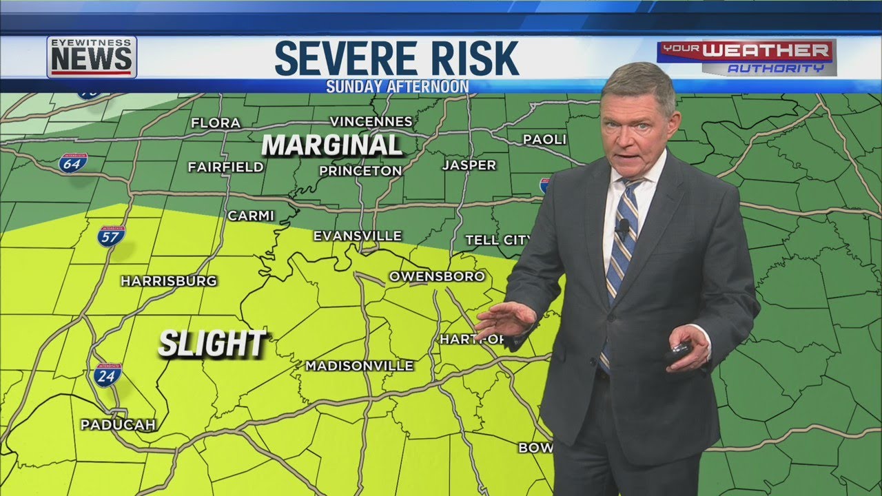 Beautiful Saturday / Sct Storms Sunday - YouTube