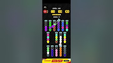 Color Water Sort 3D level 469