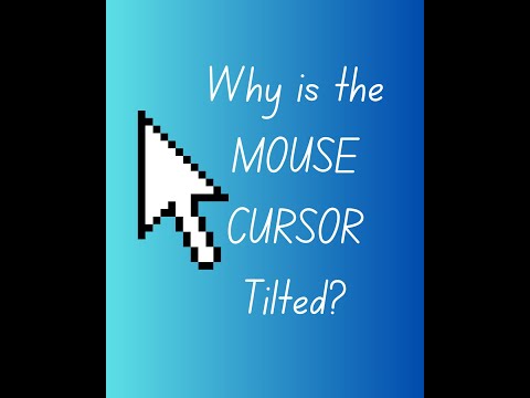 Why is the Mouse Cursor Tilted? | Evolution of the Mouse Cursor | How the Pointer Was Created