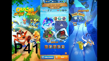 Crash Bandicoot: On the Run! - P41 - Snow Go - Collection Run