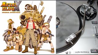 Metal Slug X Original Soundtracks - OST vinyl collector LP face B (Wayô Records)