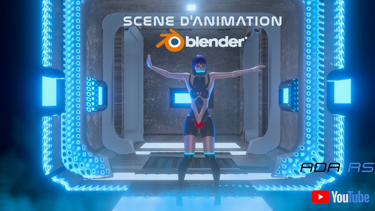Animation et transition de texture dans blender - YouTube