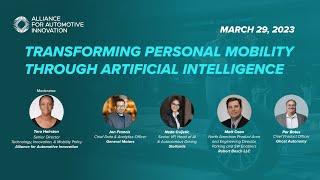 Transforming Personal Mobility Through Artificial Intelligence