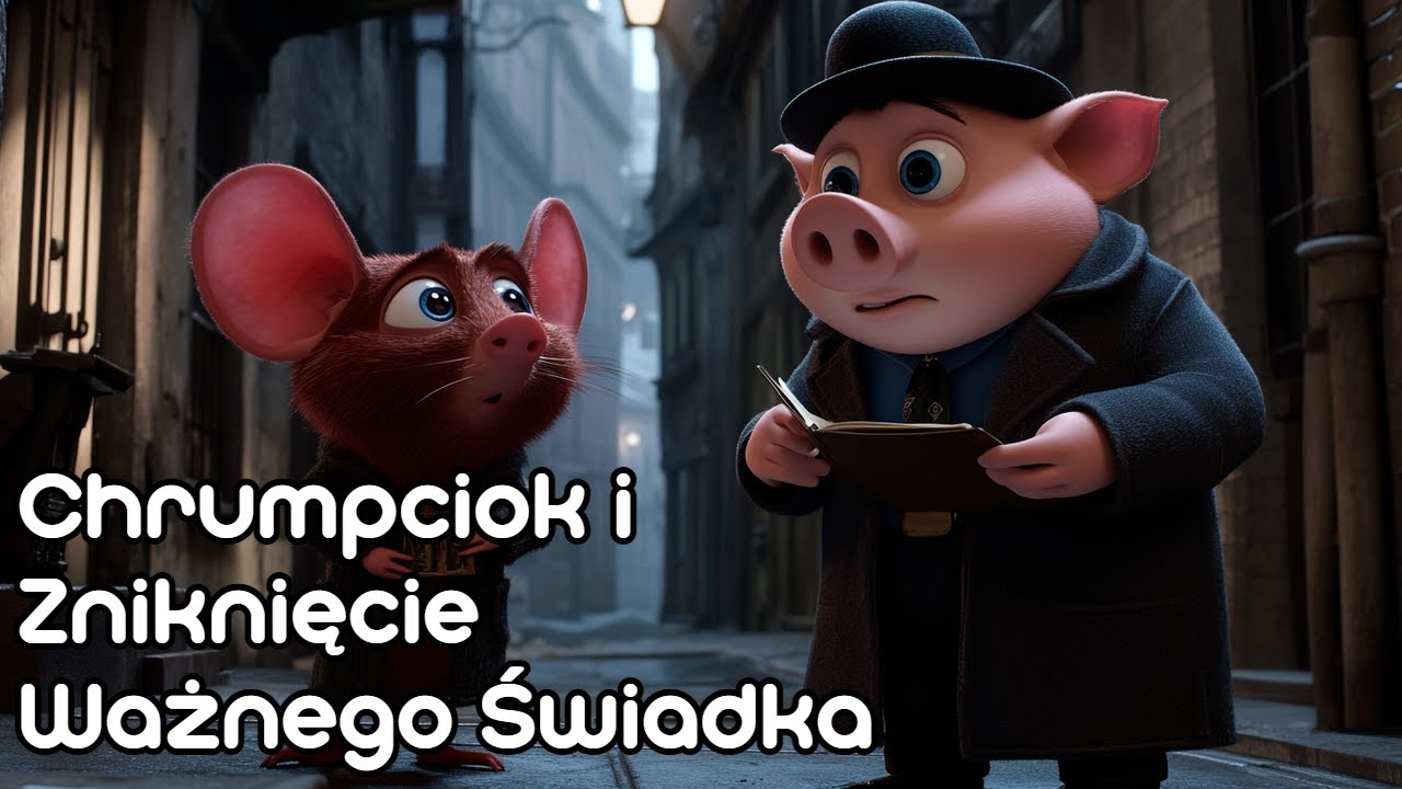 Detektyw Chrumpciok i Zniknięcie Ważnego Świadka ⏳ | Bajka słuchowisko na dobranoc 🌙