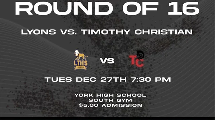 Lyons vs Timothy Christian Jack Tosh Holiday Classic