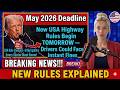 🚨 URGENT New USA Highway Rules Begin TOMORROW — Drivers Could Face Instant Fines