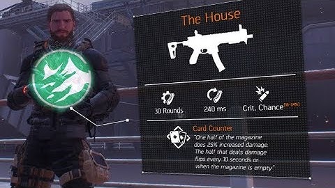 The best build in The Division 1.8 and why.