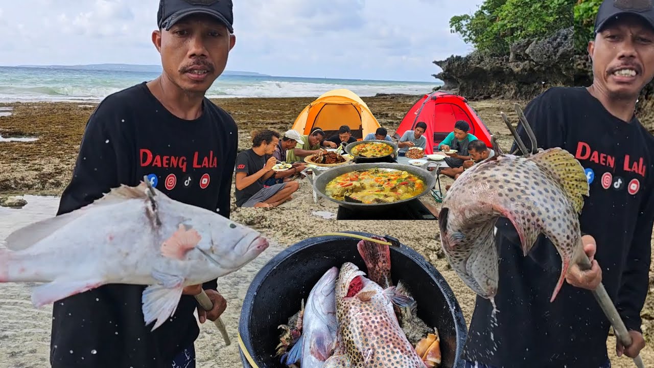 PULAU ANGKER di Balik Badai dahsyat IKAN & KERANG berhamburan di tepian pantai 