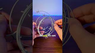 This 3D Printed Barbed Wire Looks So Cool - Model by lukeinthegarage on Makerworld #3dprintingcanada