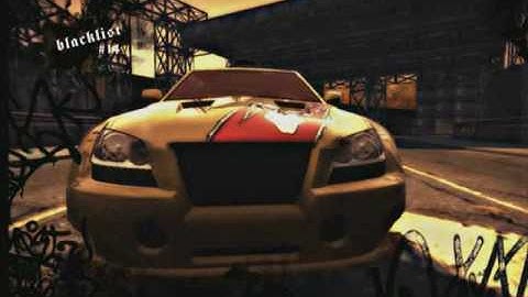 NFS Most Wanted Blaclist 14 Intro
