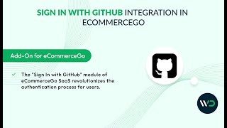 Adding Sign in with GitHub Add-On | Complete Tutorial | eCommerceGo SaaS