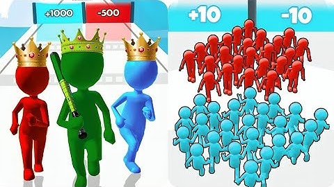 Count Master 3D Vs Join Clash 3D | Android iOS Max Level Gameplay | Crowd Battle Game