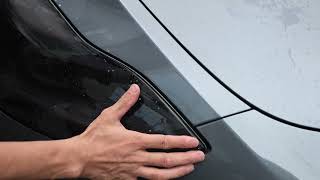 Upgrade Your Tesla: Model 3/Y Headlights Smoke Tint Film Tesla Model 3 Headlight Tint