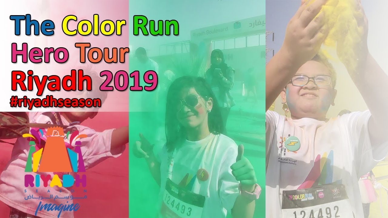 The Color Run Hero Tour Riyadh, KSA 2019