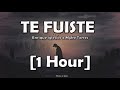 Enrique Iglesias x Myke Towers - Te Fuiste (1 Hora)