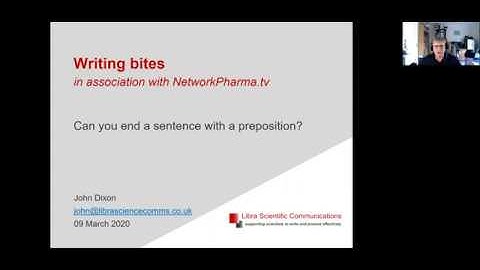 Can you end a sentence with a preposition?