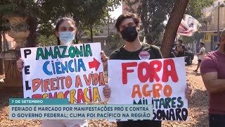 7 De Setembro Feriado  Marcado Por Manifestaes