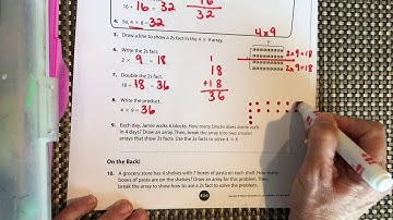 Lesson 3-3 Reteach Pearson Envision 2.0 (4 as a factor)