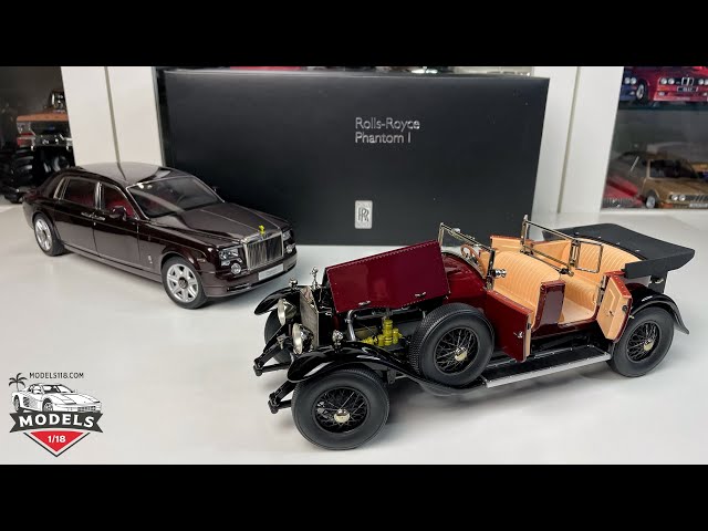 1:18 Rolls-Royce Phantom I (red) - Kyosho [Unboxing] - YouTube