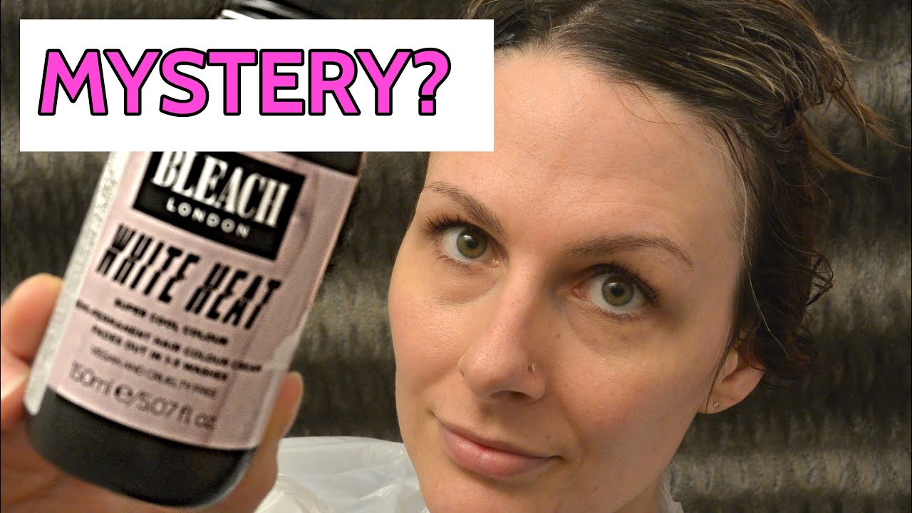 Will this lighten my hair??? BLEACH LONDON WHITE HEAT haircare hairdye blonde YouTube