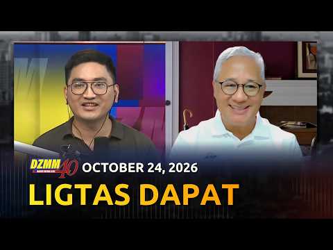 Ligtas Dapat | DZMM Teleradyo (24 October 2026)