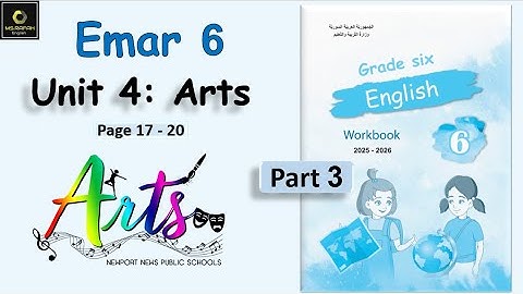 Emar 6 Unit 4 Arts B (Deel 3) Les 4 Zesde klas