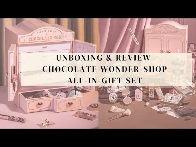 FLOWER KNOWS CHOCOLATE WONDER-SHOP COLLECTION🍫3 LOOKS, SWATCHES+