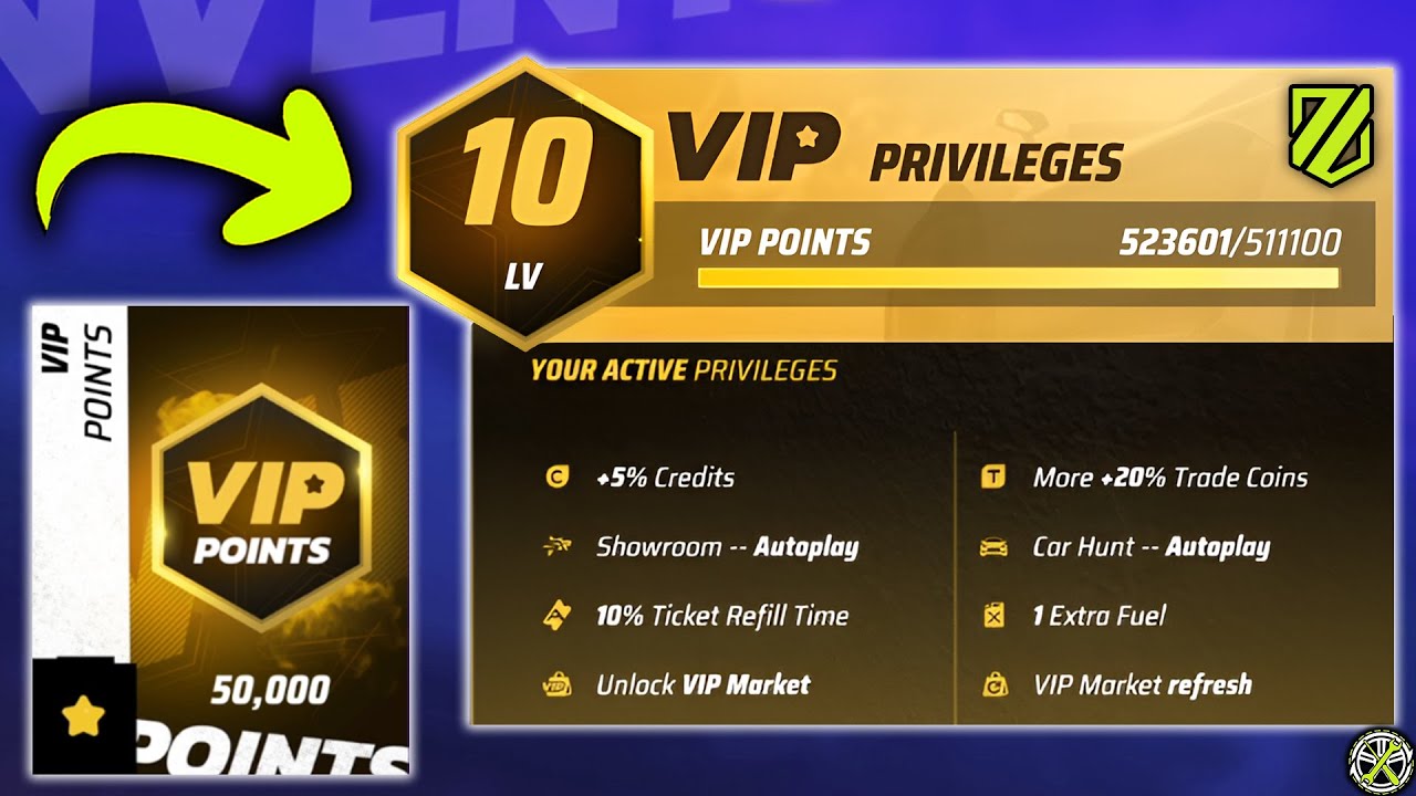 MAX VIP status! This is how I reached VIP level 10: Asphalt Legends RTG #810