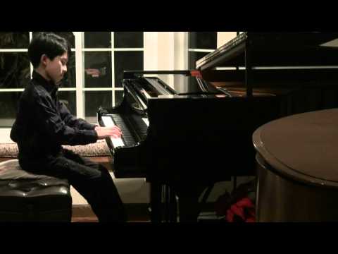 Elliot plays Mozart Concerto no. 23 3rd movement