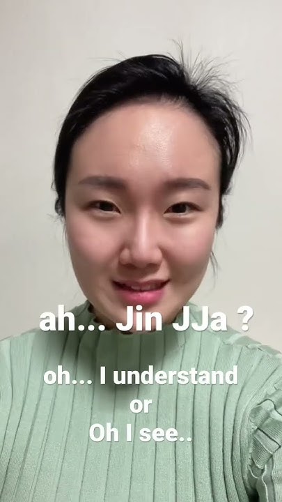 How To Say REALLY In Korean Jin JJa korean shorts learning YouTube how-to-say-really-in-korean-jin-jja-korean-shorts-learning-youtube