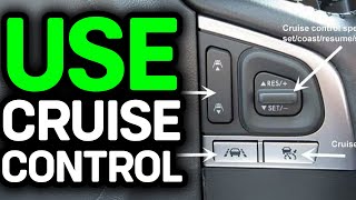 HOW TO USE CRUISE CONTROL ON SUBARU