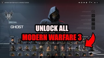 [UNCUT] MW3 UNLOCK ALL 🔥 Unlock All Camos / Operators in Multiplayer & Zombies (Full Guide)