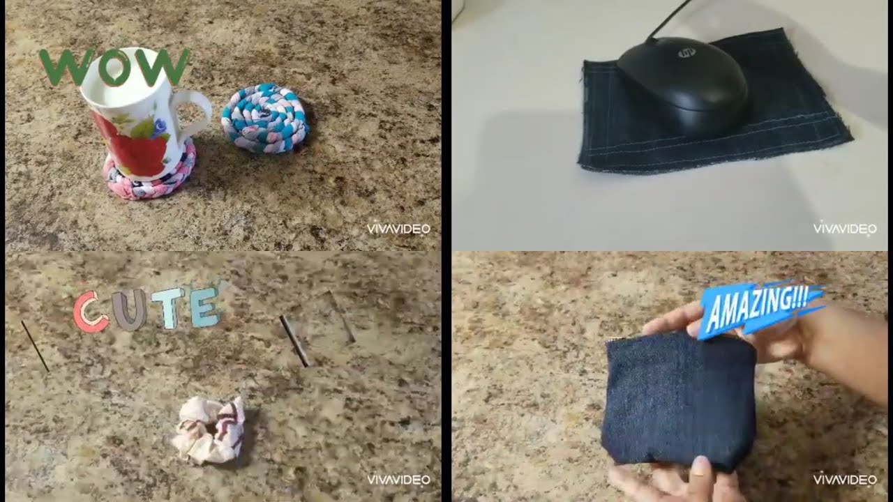 Great ideas to reuse... DIY no sew.... 5 ways to reuse the old clothes.... Hacks and Useful