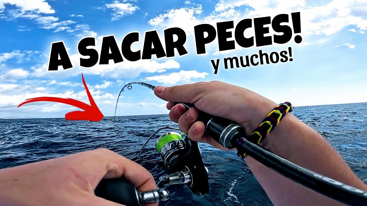 BACORETAS, SERVIOLAS Y ATUNES a JIGGING y CURRICAN con MI MUJER 💥 🐟 ¡MUCHAS CAPTURAS!