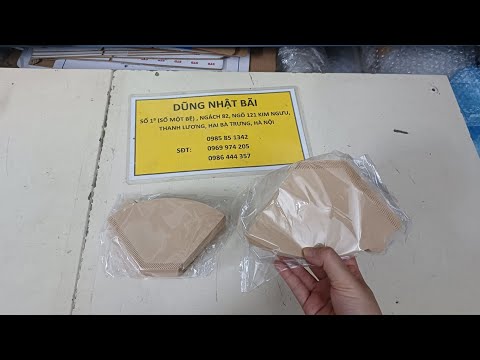 Giấy Lọc Cà Phê dùng cho máy - 0985.85.1342 và 0969.974.205