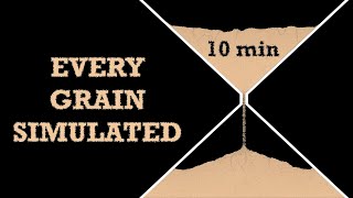 2D Simulated Sand Timer (10 minutes) [Virtual Executive Toy] Wealth