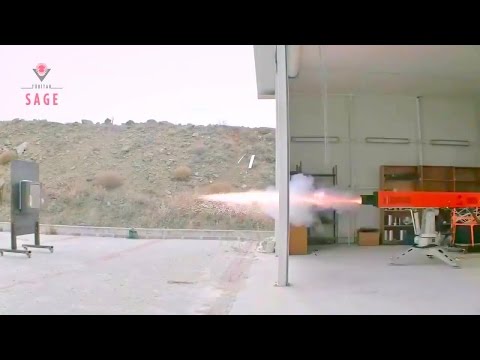 Tubitak Sage - Turkey Sapan Electromagnetic Railgun Testing [720p]