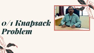0/1 Knapsack Problem