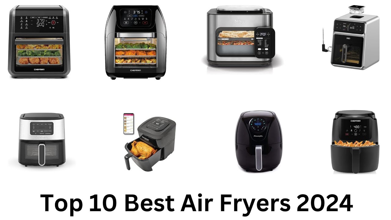 Top 10 Best Air Fryers 2024. _Product Review YouTube
