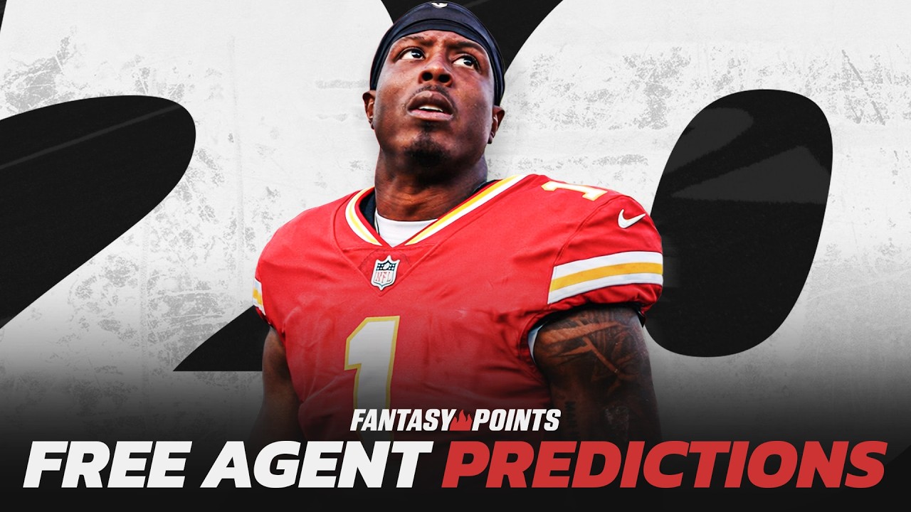 20 NFL Free Agency Predictions for 2026 Fantasy Football! 🧠