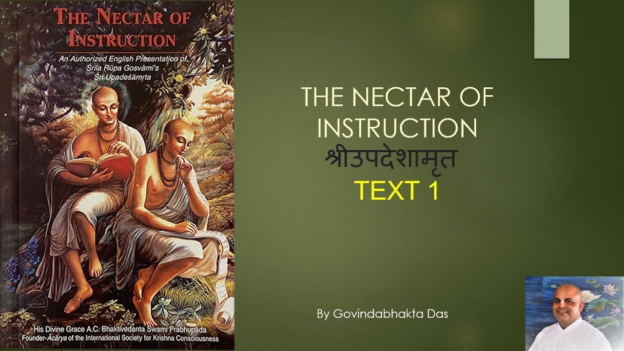 NECTAR OF INSTRUCTION TEXT 1 PART - 2 - YouTube