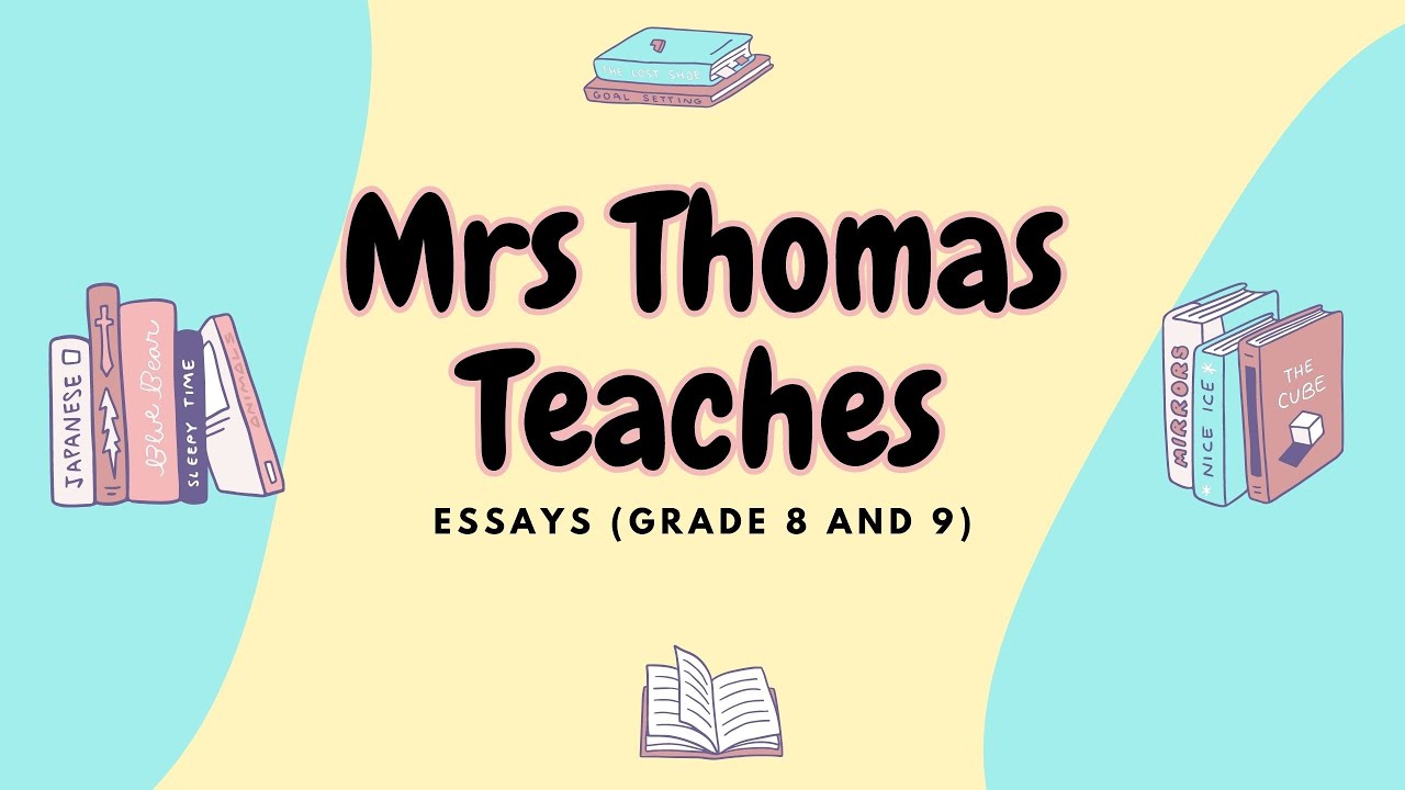 How To Write An Essay Grade 8 And 9 YouTube How To Write An Essay Grade 8 And 9 YouTube